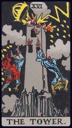 Carta del tarot La Torre
